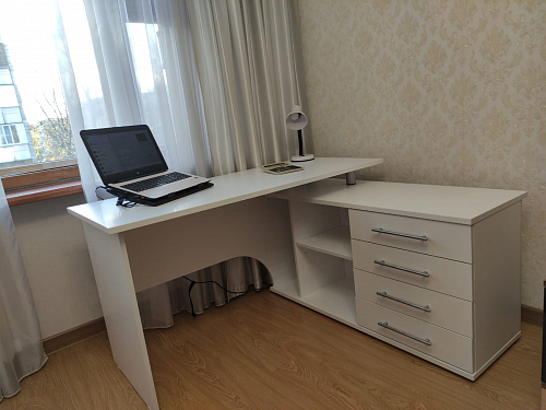 Компьютерный стол с тумбой КСТ-109 тумба слева фото покупателя 111